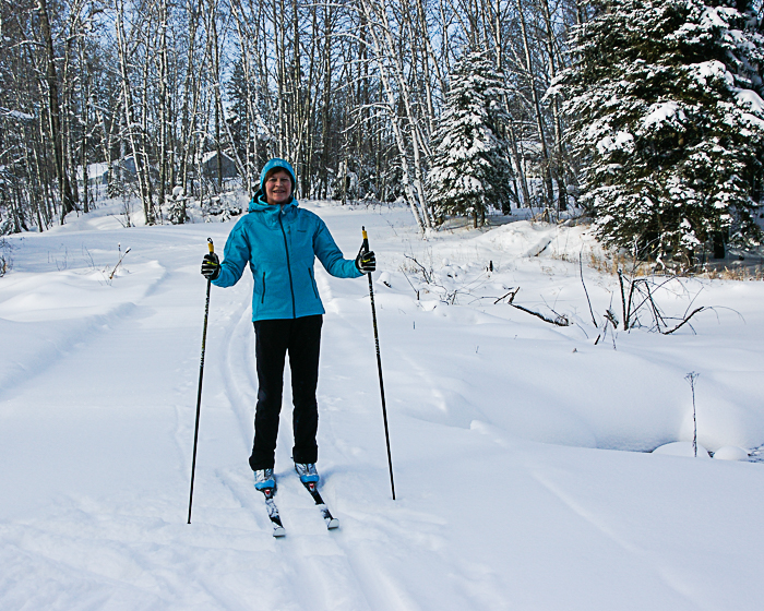 Susan the skier
